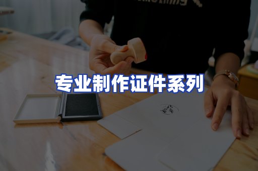 专业制作证件系列